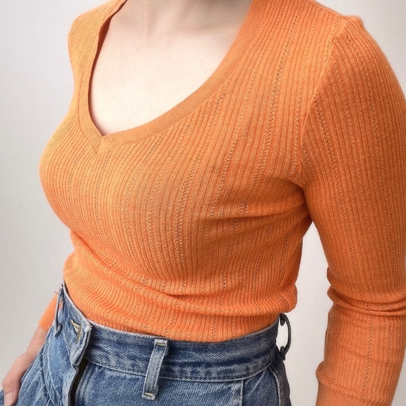 Vintage MOUSSY Long Sleeve Top - Picture 1 of 8